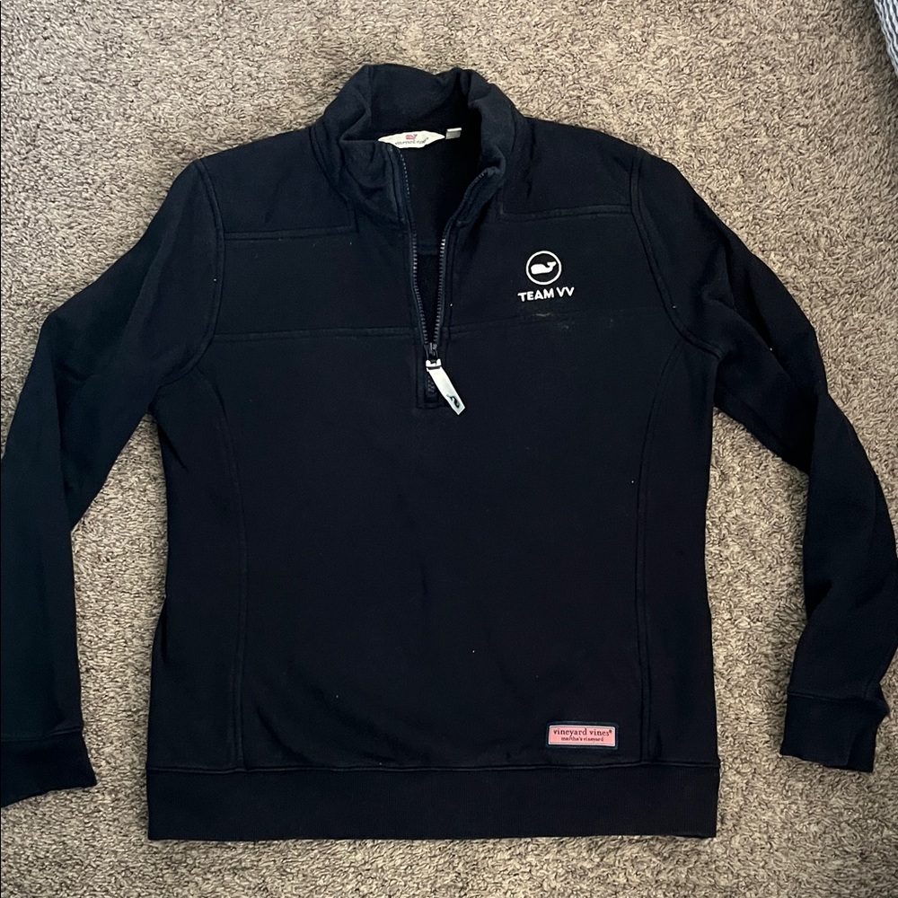 Vineyard vines navy women’s shep shirt customs team vv embroidered size medium